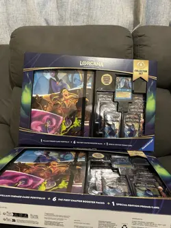Disney Lorcana First Chapter Collector Set Bundle Box New Sealed Binder TCG NEW - Image 3