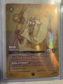 Disney Lorcana - Rafiki Ethereal Guide - Enchanted - NM - Image 1