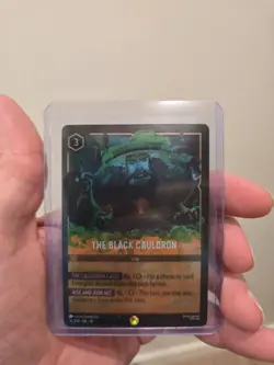 Black Cauldron Cold Foil #32 Whispers In the Well Legendary Disney Lorcana - Image 1
