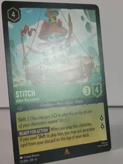 Stitch - Alien Buccaneer - Azurite Sea - 72/204 - singles - Lorcana TCG - Image 3