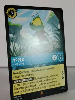 Zipper - Astute Decoy - Azurite Sea - 141/204 - singles - Lorcana TCG - Rare - Image 3