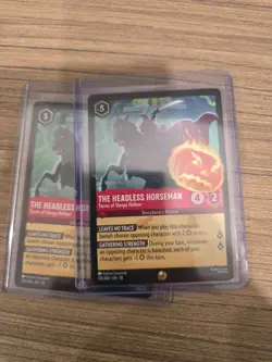 2x Headless Horseman #125 Whispers In the Well Legendary Non-Foil Disney Lorcana - Image 1