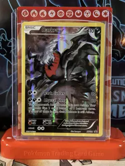 Pokemon Card Darkrai XY114 Black Star Holo Promo Full Art NM CD3 - Image 1