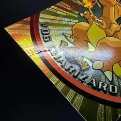 topps Pokemon TV Animation Series 1 Holo Foil #06 #6 Charizard - Image 3