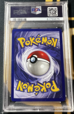 2000 Pokemon Black Star Promo Arcanine #6 Pokemon League PSA 8 NM - Image 2