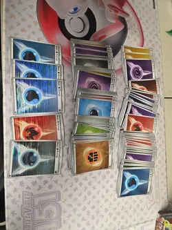 Pokemon Basic Energy Holo LOT 76 Total Cards. TCG - Image 1