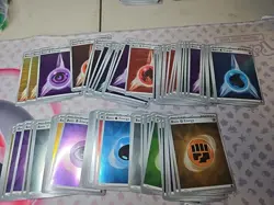 Pokemon Basic Energy Holo LOT 76 Total Cards. TCG - Image 2
