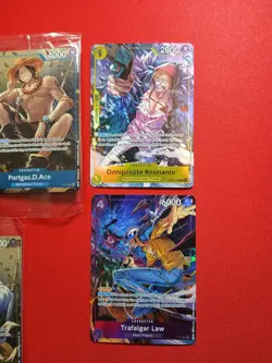 Portgas D. Ace Sabo Monkey D. Luffy Tin Promo Set One Piece (7) CARDS🔥 - Image 4