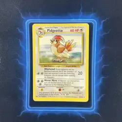 ⭐ Pidgeotto 22/102 ⭐ Original Non Holo Rare Base Set Pokemon Card WOTC 1999 - Image 2