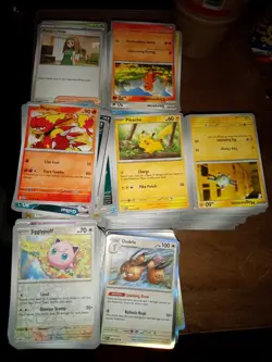 Pokemon TCG Uncommon Common Rare Holo Reverse Bulk 151 Lot ~1200 + Cards - Image 1