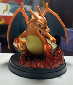 Pokemon TCG Charizard ex Super Premium Collection Display Figure ONLY (No Cards) - Image 1