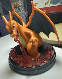 Pokemon TCG Charizard ex Super Premium Collection Display Figure ONLY (No Cards) - Image 2