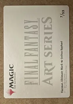 Yiazmat, Ultimate Mark Art Series - Final Fantasy 7/53 NM MTG - Image 2