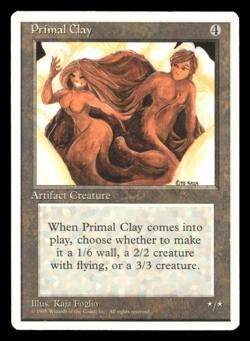 1x MTG Primal Clay - Fourth Edition (4ED) - Magic the Gathering - Image 1