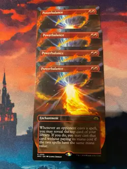 MTG Modern Horizons 3 Powerbalance Borderless x 4 - Image 1