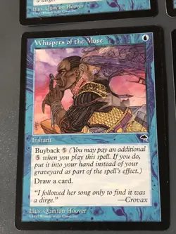 Whispers Of The Muse X4 Tempest Ex/NM Condition See Pics Front Back Mtg - Image 2