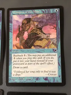 Whispers Of The Muse X4 Tempest Ex/NM Condition See Pics Front Back Mtg - Image 4