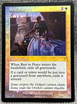 MTG Rest in Peace 446 Foil Retro Frame Ravnica Remastered Magic The Gatherin - Image 1