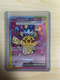 Pokemon Pikachu Ex 277/217 Ascended Heroes SIR NM - Image 1