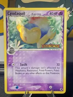 Pokemon TCG Cyndaquil (Delta Species) 45/101 Dragon Frontiers Reverse Holo - Image 1