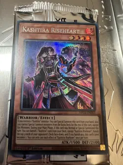 MP24-EN065 Kashtira Riseheart Prismatic Secret Rare 1st Edition YuGiOh - Image 1