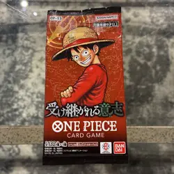 NEW 1Pack One Piece TCG OP-13 Carrying on His Will Booster Pack Japanese Sealed - Image 1