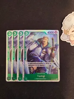 4x OP10-032 Tashigi SR Playset - One Piece TCG - Royal Blood English NM/M - Image 1