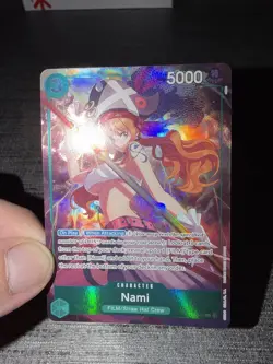Carte One Piece Nami OP02-036 SR Foil Anglaise Exc - Image 3