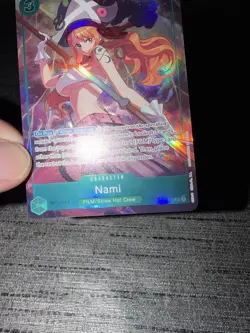 Carte One Piece Nami OP02-036 SR Foil Anglaise Exc - Image 4