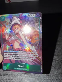 Carte One Piece Nami OP02-036 SR Foil Anglaise Exc - Image 5