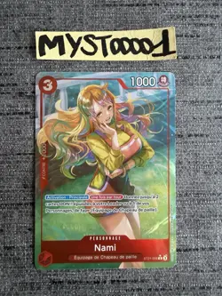 Carte One Piece Nami ST21-009 C Alternate Art Francais - Image 1