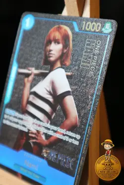 Nami P-053 PROMO Live Action English One Piece Card Game TCG Netflix NM - Image 2