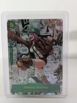 Carte One Piece Manga ART Jewelry Bonney OP12-118 Version Francaise - Image 1
