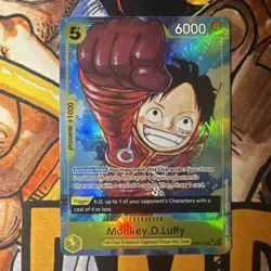 One Piece EN OP07-109 Monkey.D.Luffy SR Alt Art - Image 1