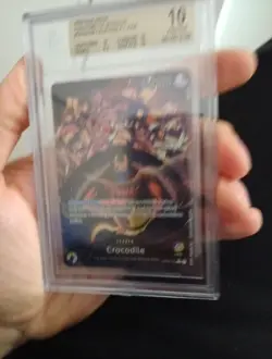 Crocodile Leader AA Op04-058 Beckett 10 Bgs 10 Onepiece Card Game - Image 3