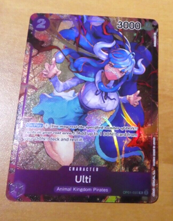 ONE PIECE ENGLISH CARD GAME HOLO CARTE ULTI OP01-093 ALT EN MINT - Image 1