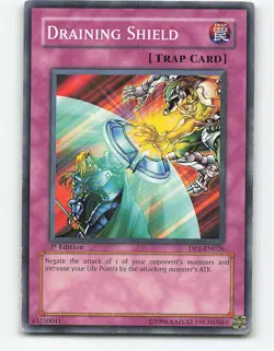 Draining Shield #DP1-EN026 1st Edition Yugioh Card - Image 1