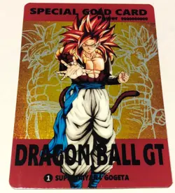 Carte Dragon Ball GT super Carddass Hondan 666 DBGT Card Prism Hot stamp - Image 1