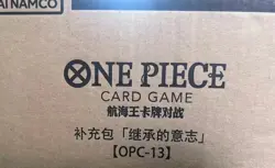 One Piece Card Game Chinese OP-13 Booster Box Sealed Case Carrying On His Will - Image 1