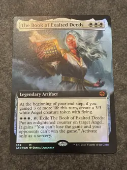 The Book of Exalted Deeds M 359 Extended Art-Magic the Gathering: AFR-FOIL - Image 1