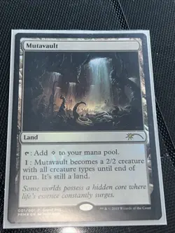 mutavault grand prix foil - magic the gathering mint mtg - Image 1