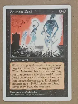 Animate Dead - 5th Edition - Near Mint | MTG - Image 1