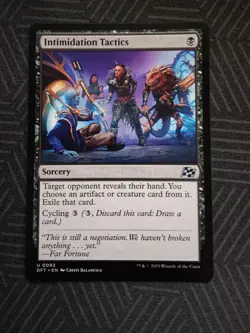 mtg intimidation tactics aetherdrift - Image 1