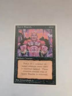 Spirit Shackle MTG Core Set 4th Edition Regular MTG LP - Image 1