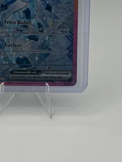 2025 Pokemon S&V Prismatic Evolutions GLACEON EX Illustration Rare 150/131 NM - Image 3
