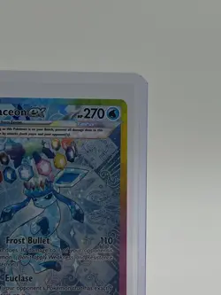 2025 Pokemon S&V Prismatic Evolutions GLACEON EX Illustration Rare 150/131 NM - Image 4