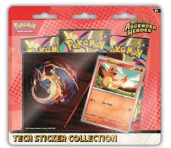 Pokemon Mega Evolution Ascended Heroes - Tech Sticker Collection - Charmander - Image 1