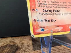 Pokemon TCG Rapidash EX FireRed & LeafGreen 13/112 Reverse Holo Holo Rare DMG HP - Image 4