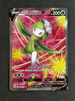 Hisuian Lilligant V 162/189 Full Art Astral Radiance Pokemon TCG NM/MINT - Image 1