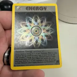 Rainbow Energy 80/82 Team Rocket-Unlimited Edition Pokemon Regular - Image 3